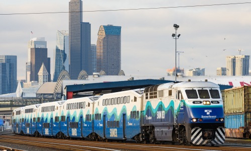 SOUNDER COMMUTER TRAIN Cover Image